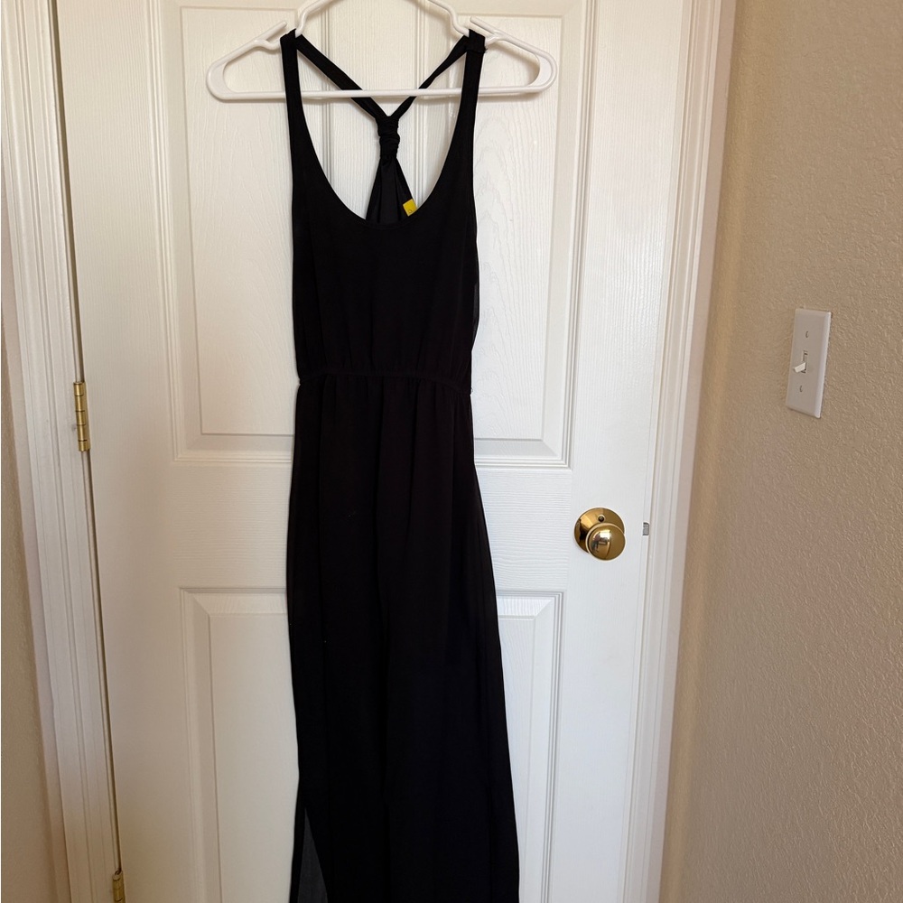 Elegant Black Maxi Dress